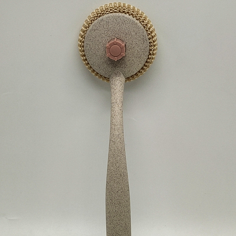 Sunshine Department Store kitchen cleaning brush, replaceable pot brush, degreasing brush, long-handled multi-functional cleaning brush, hanging type