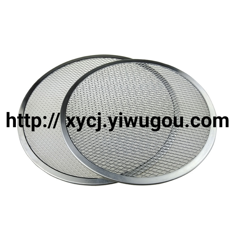 披萨工具 铝制加厚披萨烤盘网 披萨网 烧烤工具 网筛 烘培工具