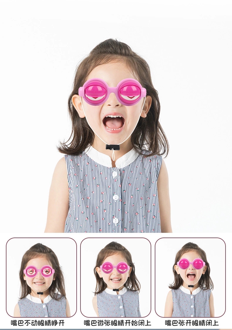 New bestsellers, cross-border crazy eyes, children's funny glasses toys, novel creativity, funny props, glasses h details Picture