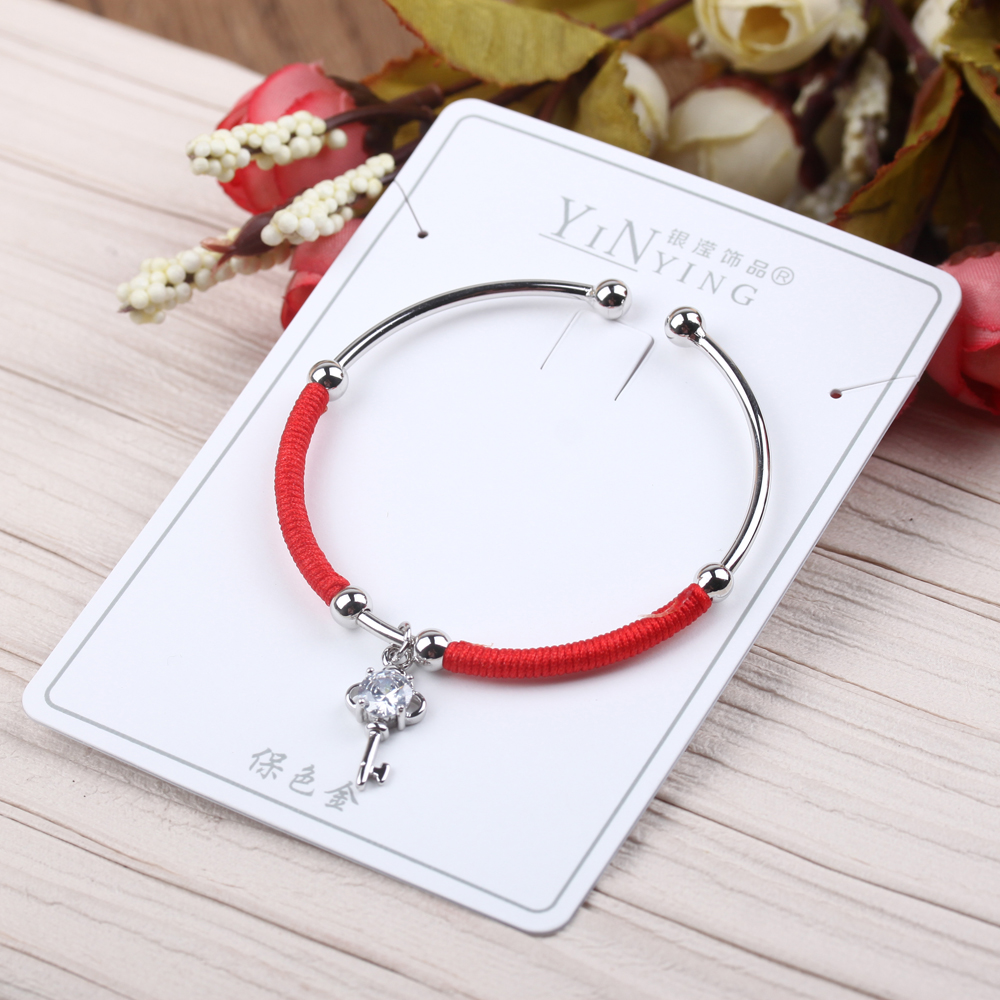 In the year of one's zodiac sign, there are red wristbands and bracelets for women on Instagram, students, best friends, and red Internet celebrity bracelets and jewelry Application Scenario