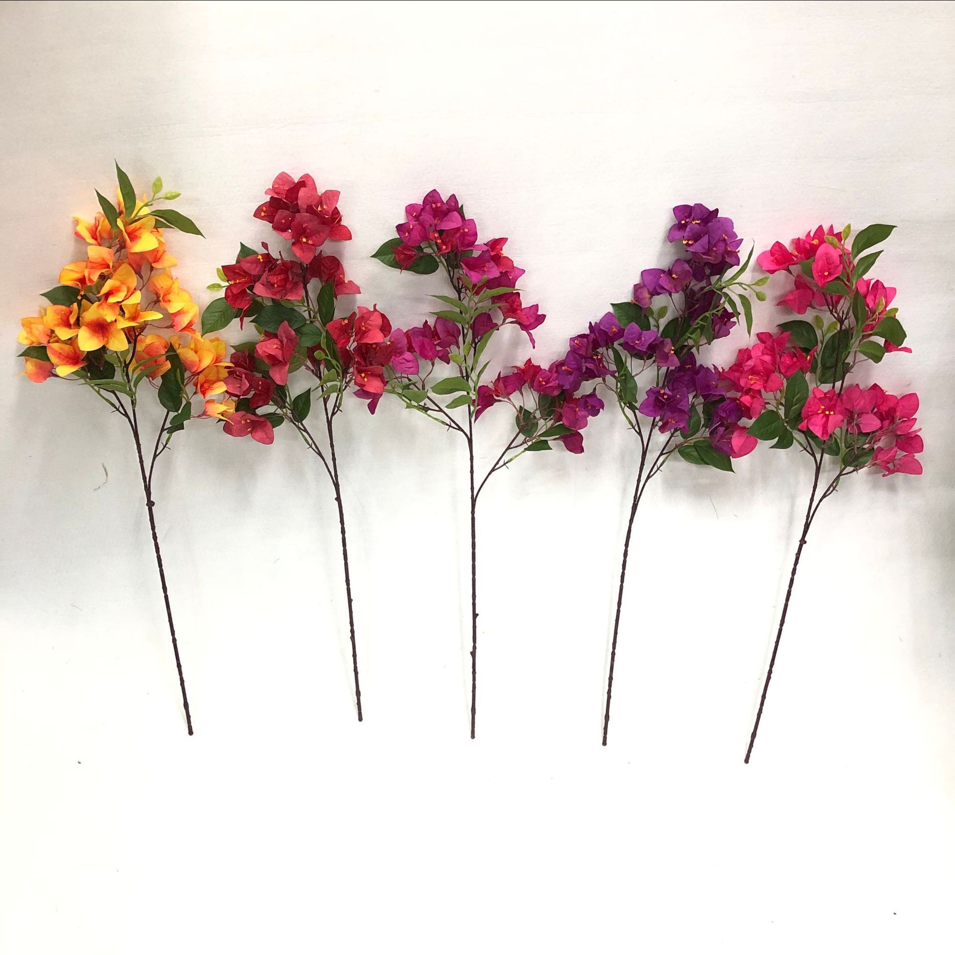 Wholesale of simulated triangular rose branches, simulated crabapple flower branches, wedding arches, hotel floor-standing flower arrangement trees