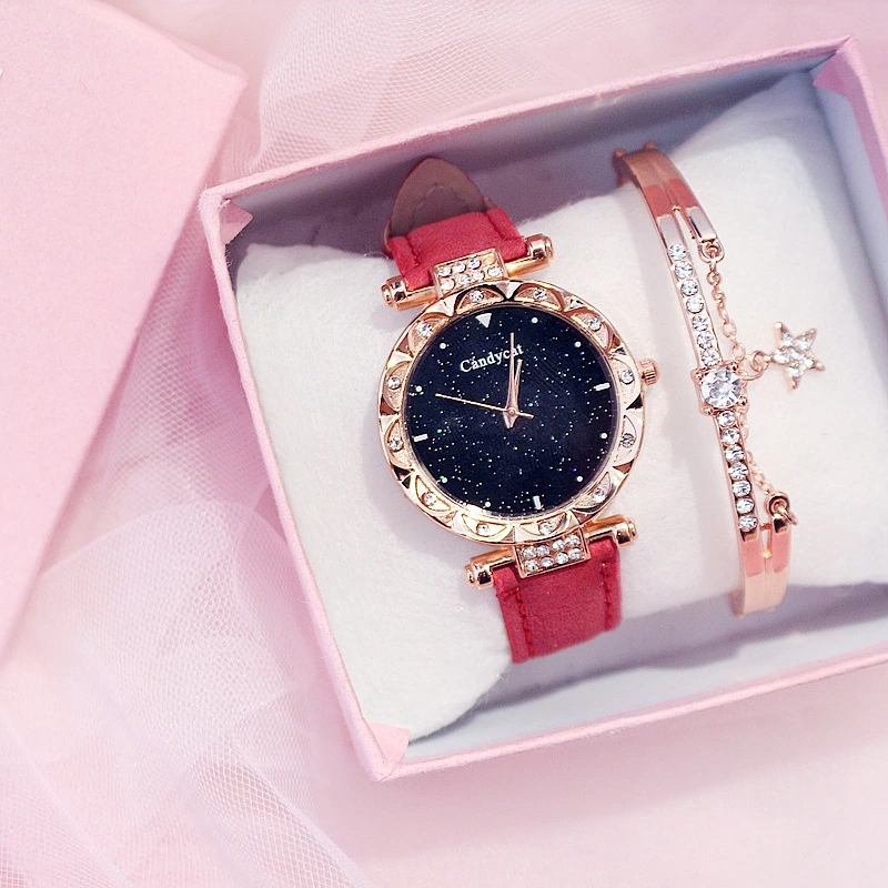 New bestseller Starry Sky Watch for women, waterproof and fashionable 2022 new Trendy Korean version, simple and casual women's watch for students full figure