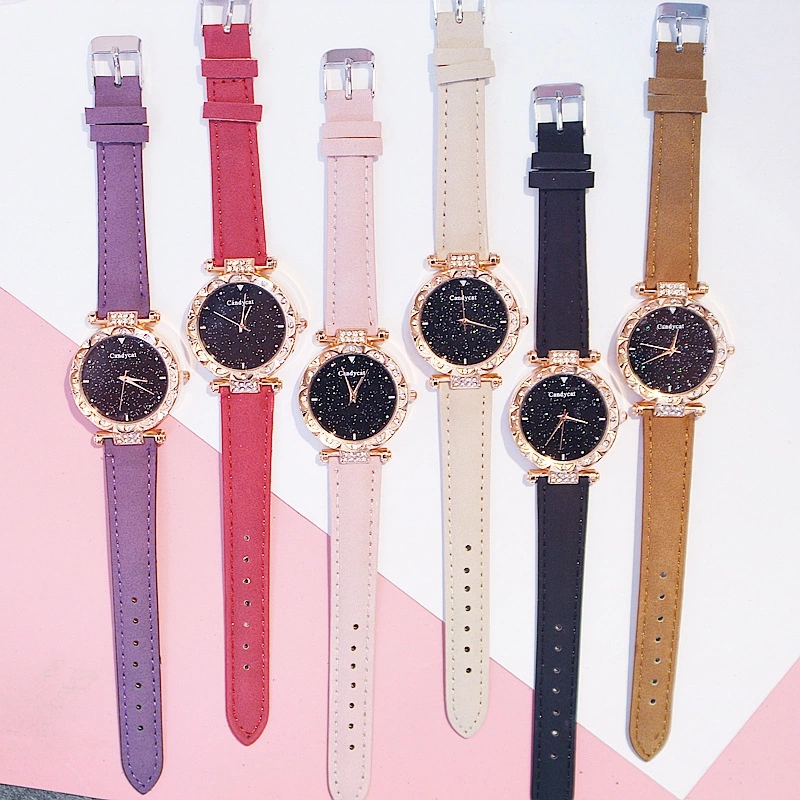 New bestseller Starry Sky Watch for women, waterproof and fashionable 2022 new Trendy Korean version, simple and casual women's watch for students Item Picture