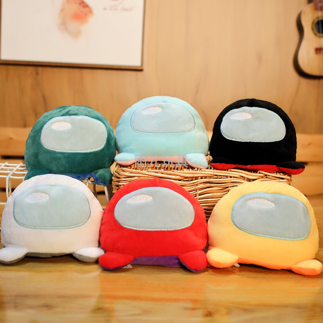 Plush toy Werewolf Kill figurine, flip Werewolf Kill Astronaut us game plush toy figurine details Picture