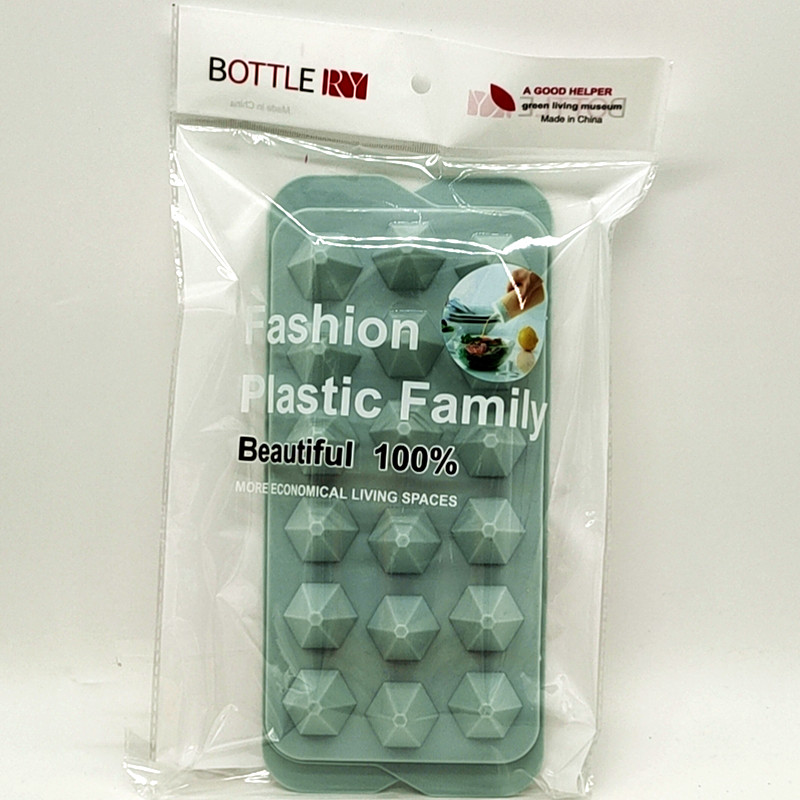 Sunshine Department Store ice mold 18 compartments Creative diamond mold Home storage ice box ice maker Ice box with lid