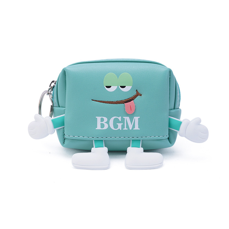 2022 New Korean cartoon cute student PU mini wallet Custom mini Storage Children's coin Purse for girls htt Item Picture