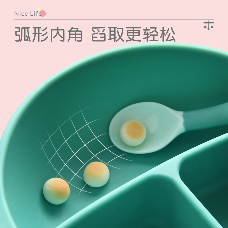 喂养餐具实物图