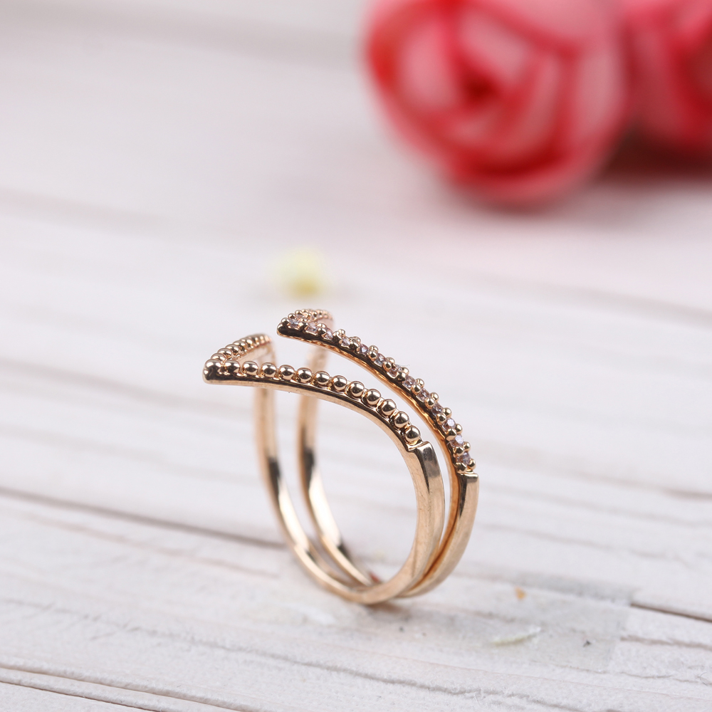 Boutique accessories, trendy arrow-shaped rings, simple and light luxury open-mouth rings, sweet rings, and niche index finger rings Application Scenario