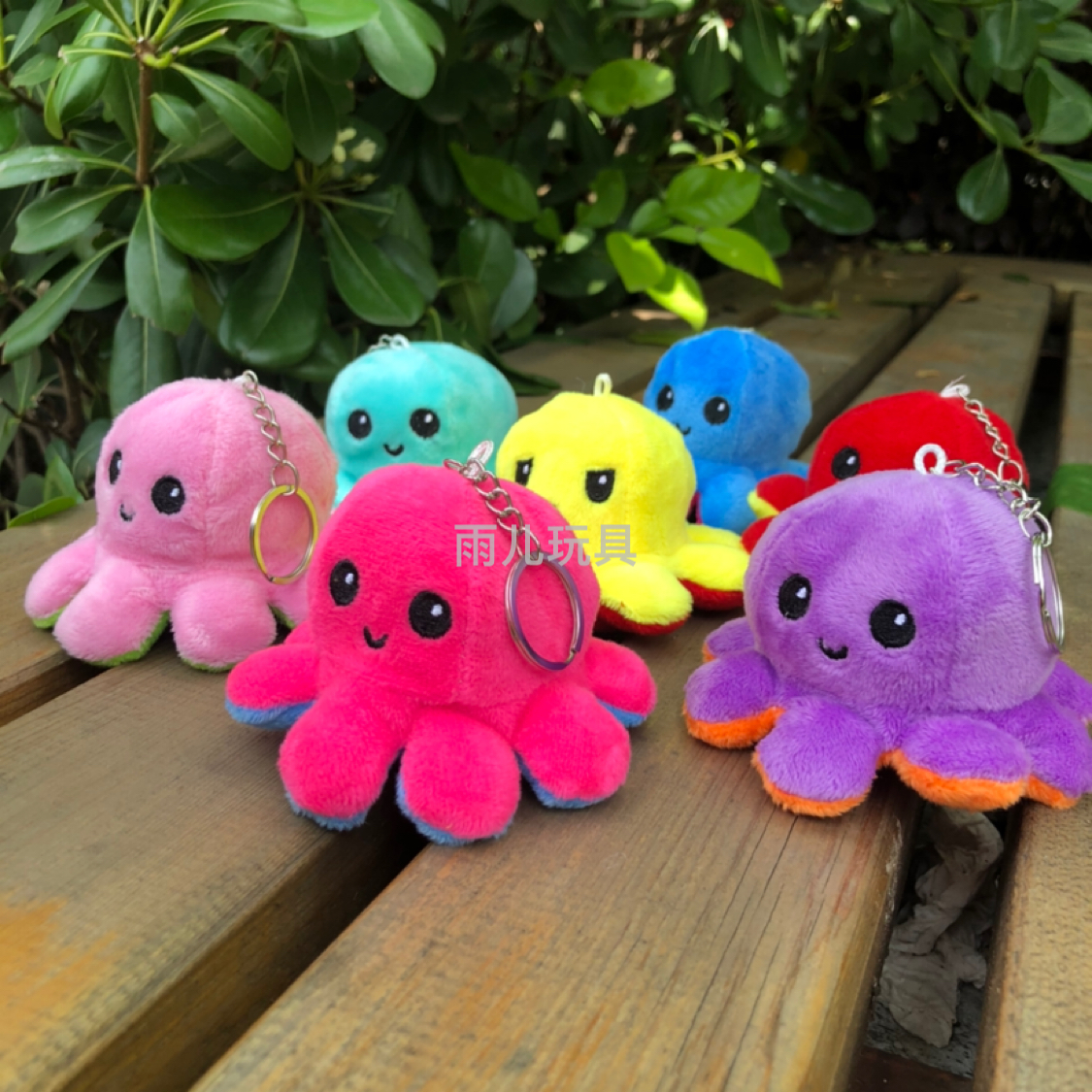 Plush toy octopus toy pendant keychain 10cm octopus pendant filled with cotton octopus octopus flip octopus Application Scenario