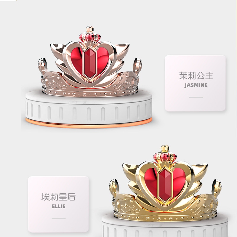 Minglexin's new children's glowing music magic wand and beautiful girl romance hair band, featuring a princess crown toy for girls Item Picture