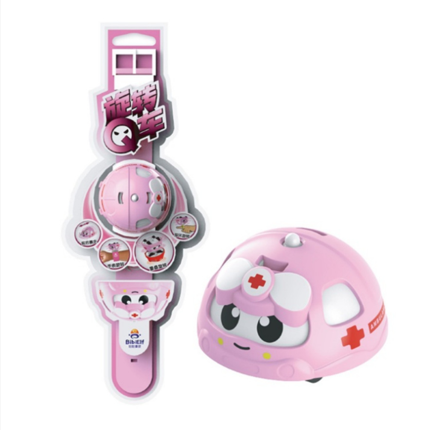 The new gyroscope watch is a children's fingertip educational toy that combines rotating stunts, Q cars, and inertia cars for transformation battles Item Picture