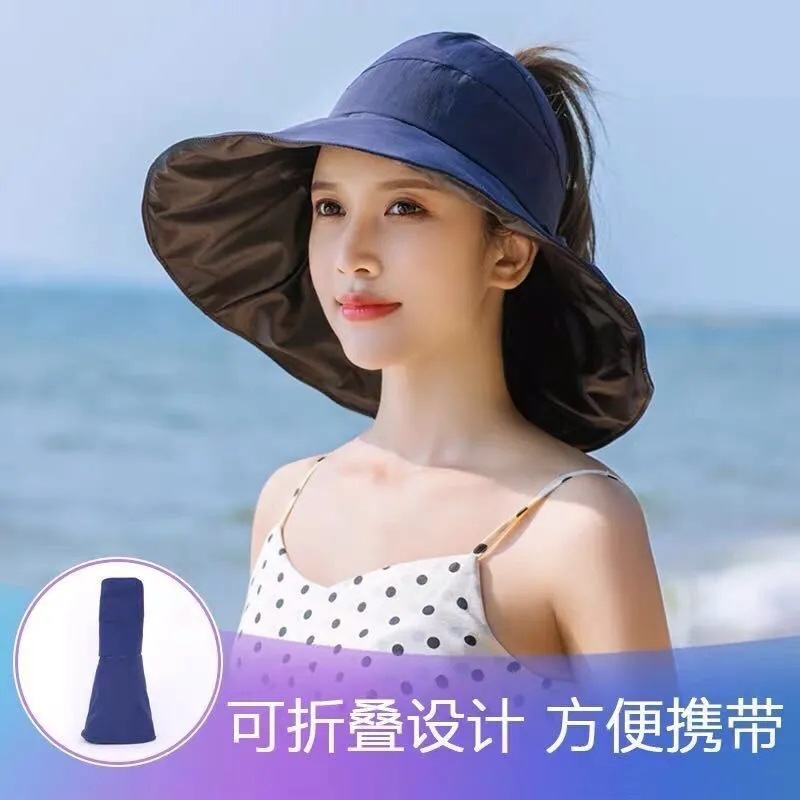 New Korean-style spring and summer sun protection hats, wide-brimmed, open-top fisherman hats, bow women's hats, and other categories Application Scenario