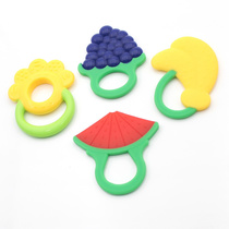 Baby tooth glue baby molars stick fruit silicone bite stick baby molars stick toy fruit teeth glue