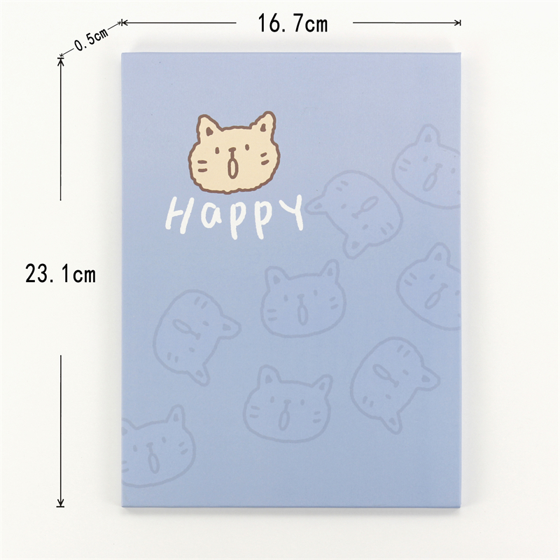 N3425 Soft and cute large rectangular paper mirror for cleaning, travel and portable makeup, 2-yuan store supply in Yiwu Item Picture