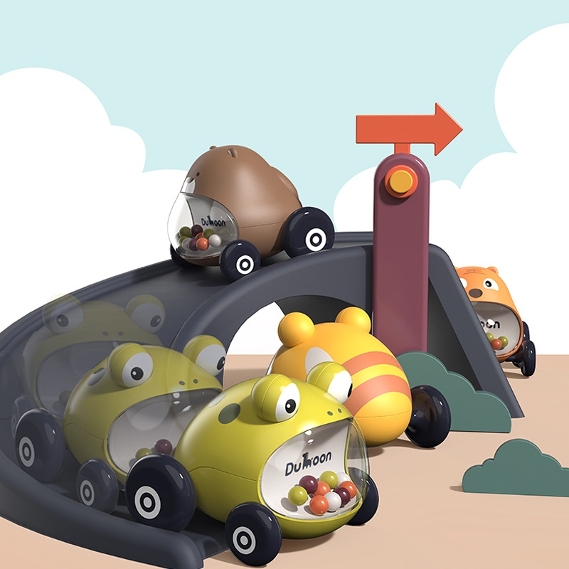 Baby toy car sets, children's inertial cars, boy and girl animal cars, early education baby rebound cars are selling well Application Scenario
