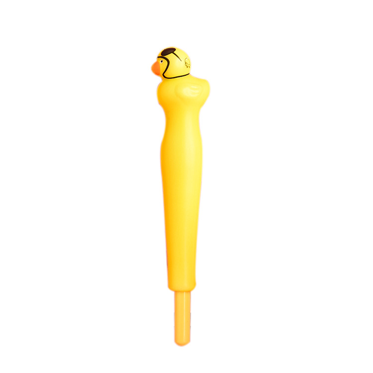 Cute animal stress-relieving pen, stress-relieving pen, gel pen, student, soft little rabbit, unicorn pen, duckling, dinosaur Item Picture