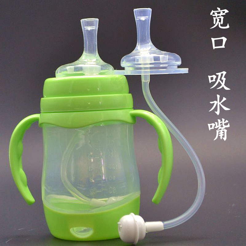 Wholesale baby wide diameter suction nozzle feeding bottle suction cup suction nozzle cross hole variable flow rate pacifier thumbnail