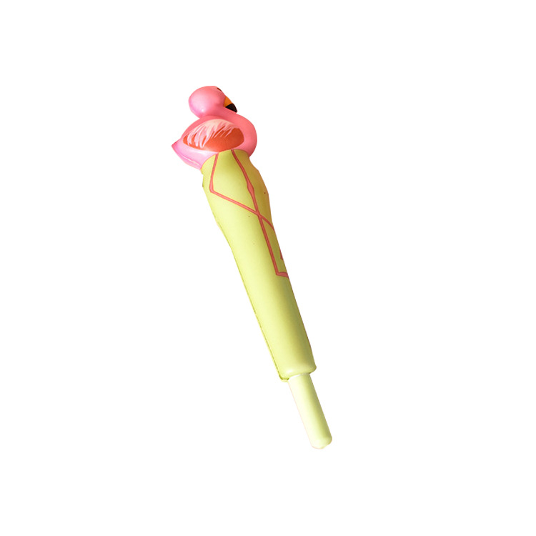 Venting pen, stress-relieving pen, soft student flamingo gel pen, cute mermaid and other creative stress-relieving stationery Item Picture
