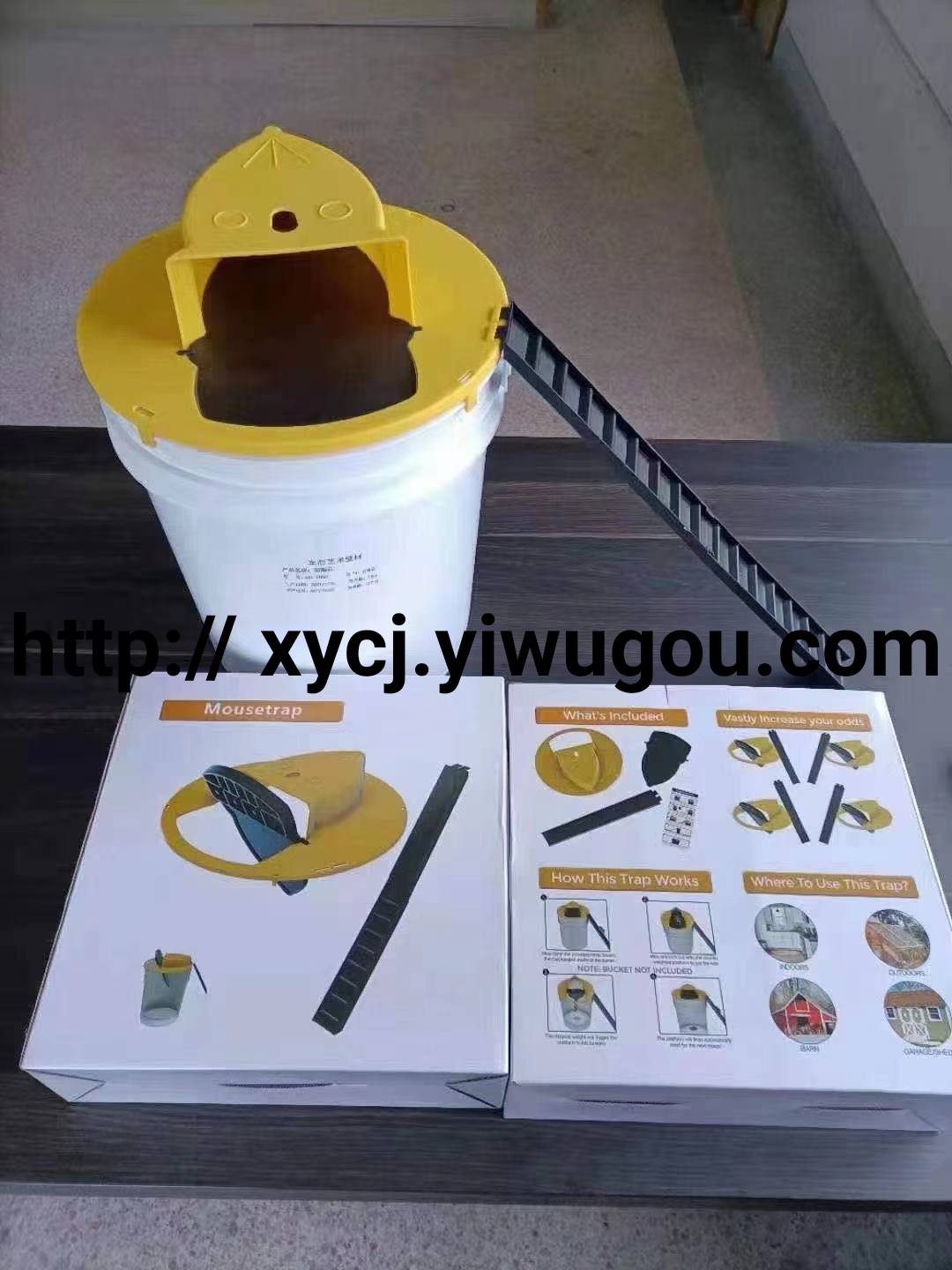 Cross-border Rat Trap, automatic reset rat trap, indoor and outdoor rat trap, flip cover rat trap, rat catching wonder details Picture