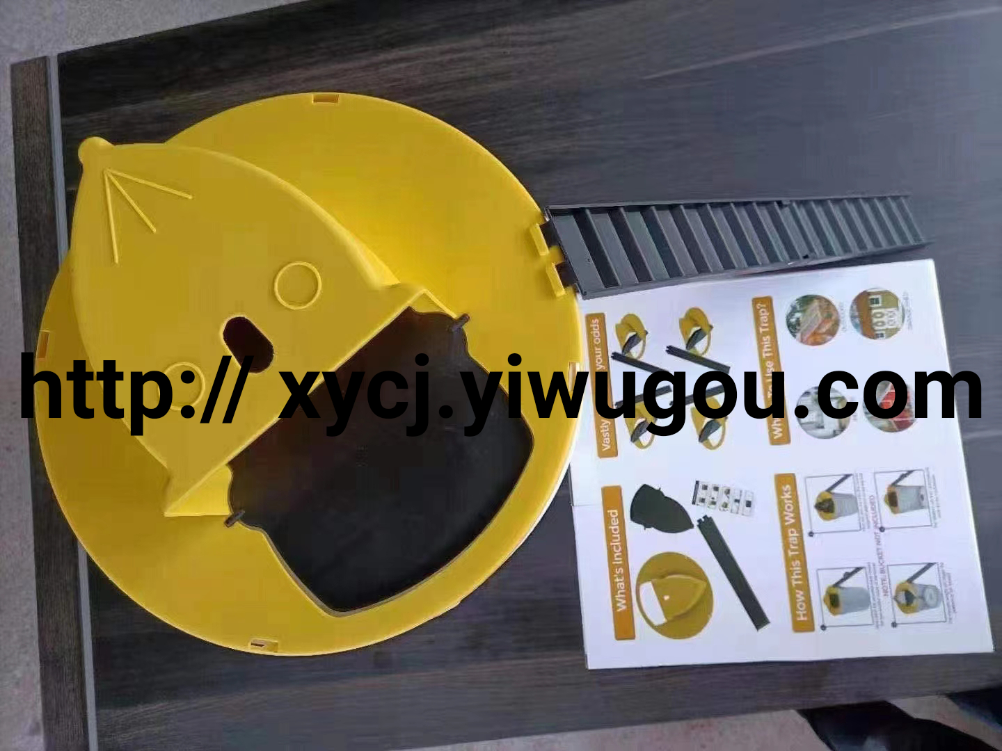 Cross-border Rat Trap, automatic reset rat trap, indoor and outdoor rat trap, flip cover rat trap, rat catching wonder