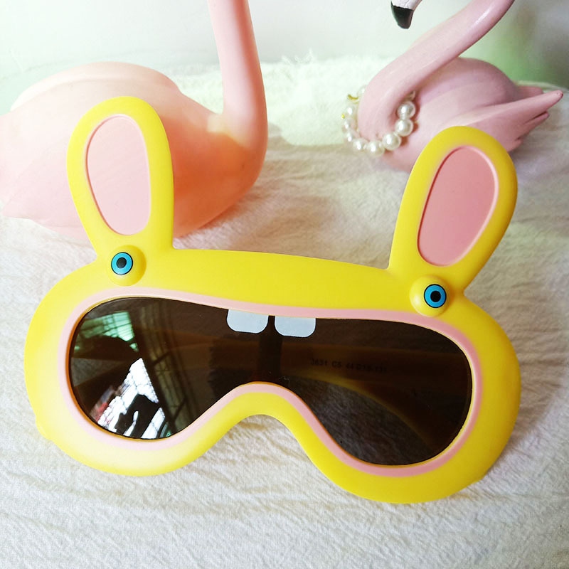 The 2022 children's silicone sunglasses, cartoon smart baby sunglasses, and polarized ultraviolet goggles are selling well Item Picture