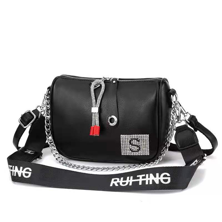 A tripod bag trend women's bag 6981 women's bag new versatile cross-body bag trend fashion single shoulder small bag