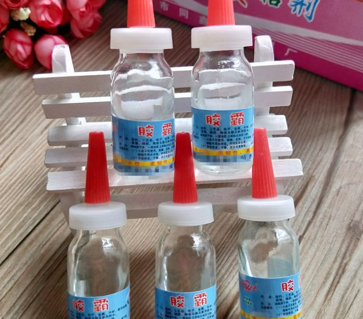 Dollar store department store strong glue overlord plastic glass quick-drying glue one yuan department store wholesale