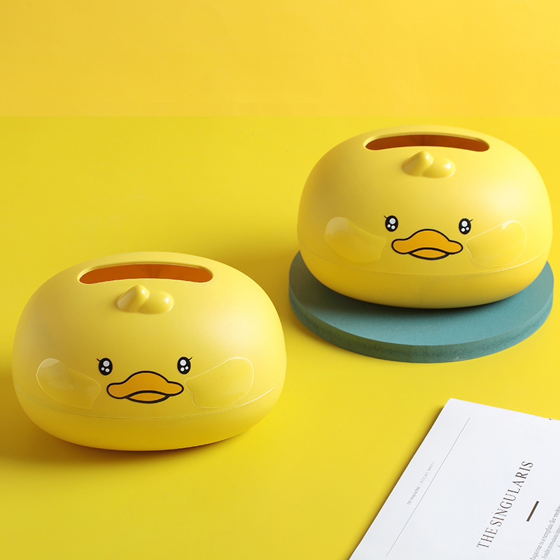 Customized Advertising Tissue Box, Small Practical Plastic Tissue Box, Pull-Out Creative Tissue Box Design Logo Application Scenario