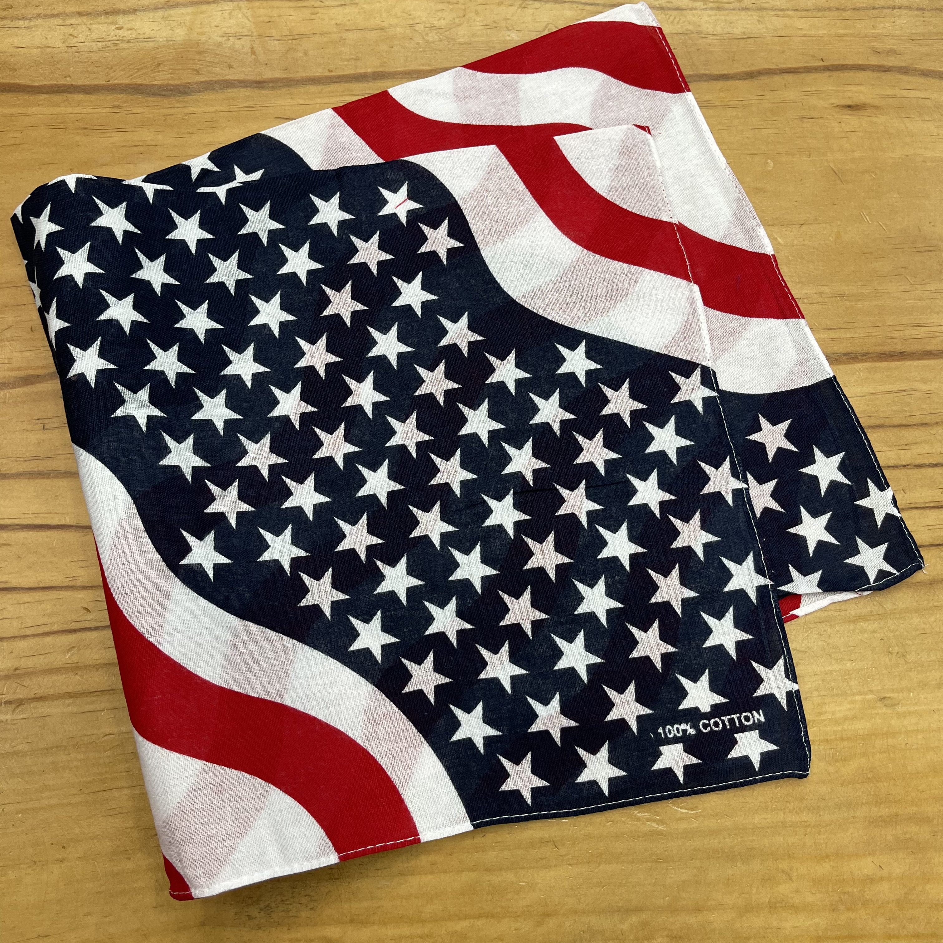 Cotton American star square handkerchief, cotton hip-hop street dance headscarf, trendy outdoor cycling handkerchief, creative handkerchief Application Scenario