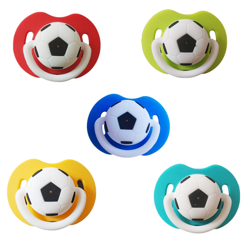 2021 New Pacifier Soccer Pacifier All-silicone baby pacifier