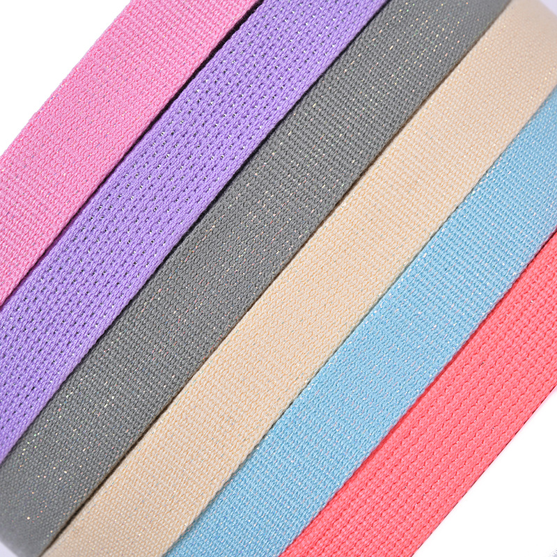 Color gold and silver silk woven belt pet belt hanging belt clothing shoes bags with decorative ribbon custom wholesale