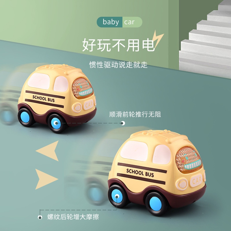 Baby sound and light inertial durable car sound and light mini engineering vehicle Fire engine Police car set Toy boy Application Scenario