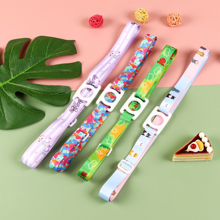 Portable drink diagonal strap custom manufacturers supply water bottle lanyard water bottle strap water bottle clasp