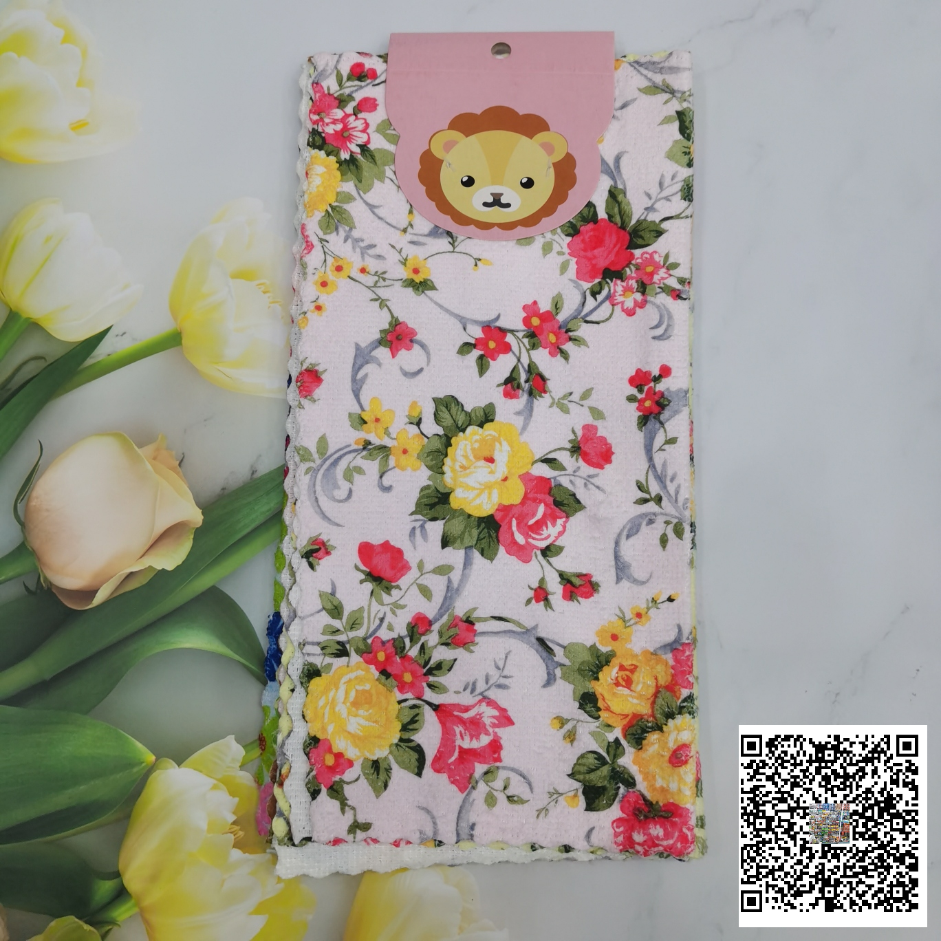 印花厨房洗碗抹布桌布清洁用品