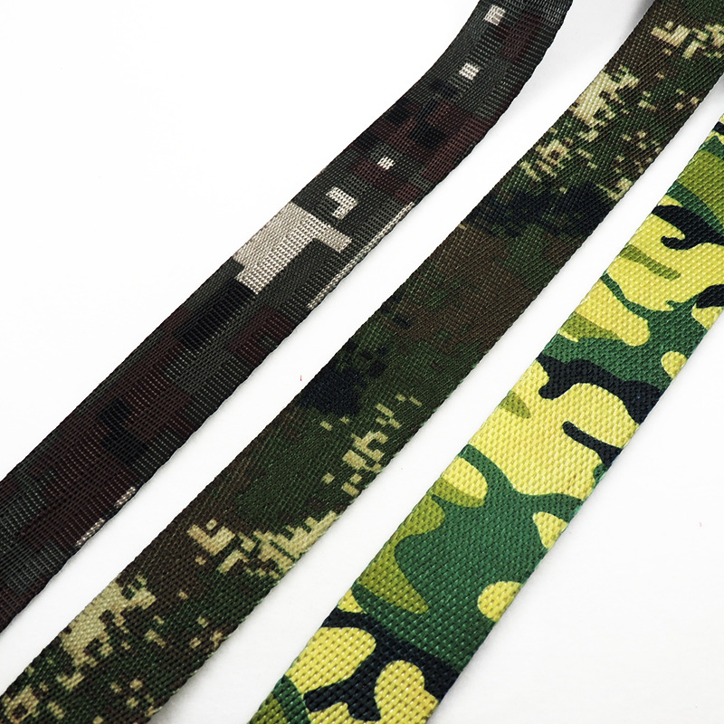 【 Factory Direct 】 Customized Military Camouflage Series Double-Sided Printed Camouflage Webbing