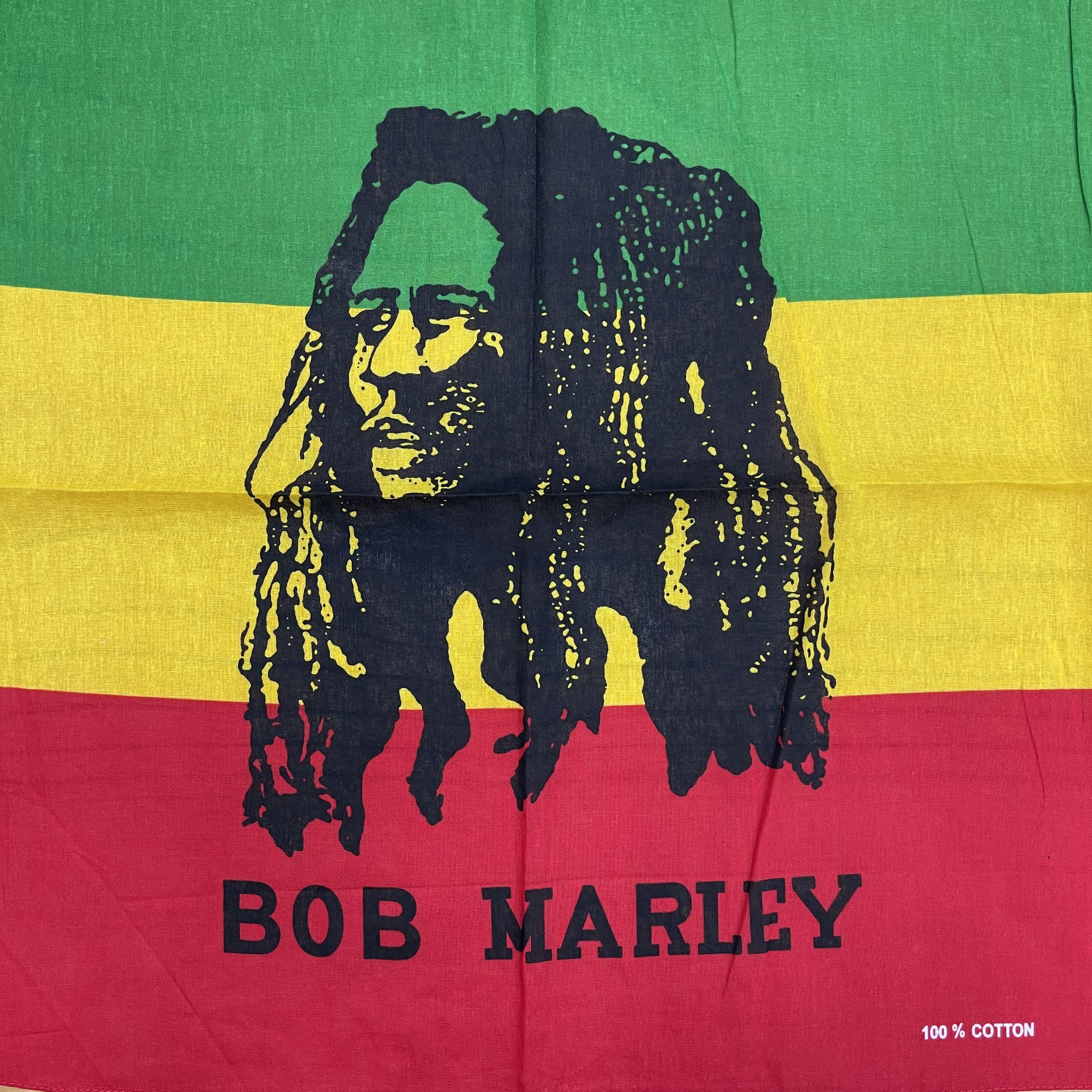 Cotton BOB MARLEY square scarf Cotton hip-hop street Dance headscarf Cycling handkerchief handkerchief