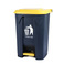脚踏垃圾桶30L50L80L100L塑料家用脚踏垃圾桶分类垃圾桶图
