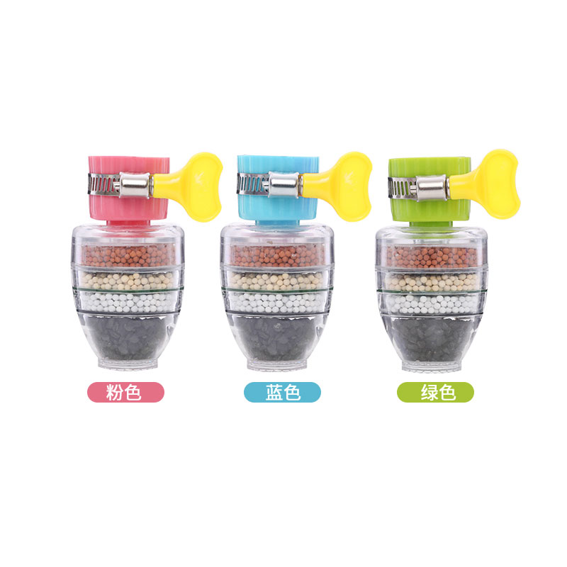 Sunshine Department Store's six-layer filter faucet, household water pipe purifier, kitchen shower head, splash-proof water purification Item Picture