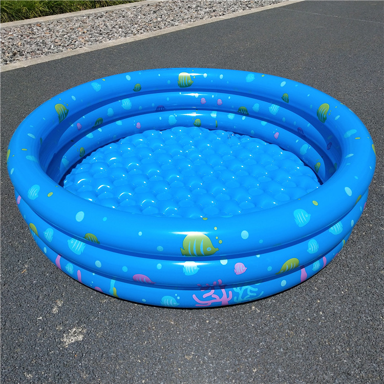 Factory direct sales: Yingtai Sanhuan Ball Pool, Children's Water Play Pool, Outdoor inflatable fishing Pool, wholesale in stock Application Scenario