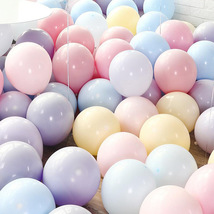 厂家10寸马卡龙气球结婚生日派对装饰气球婚礼氛围布置