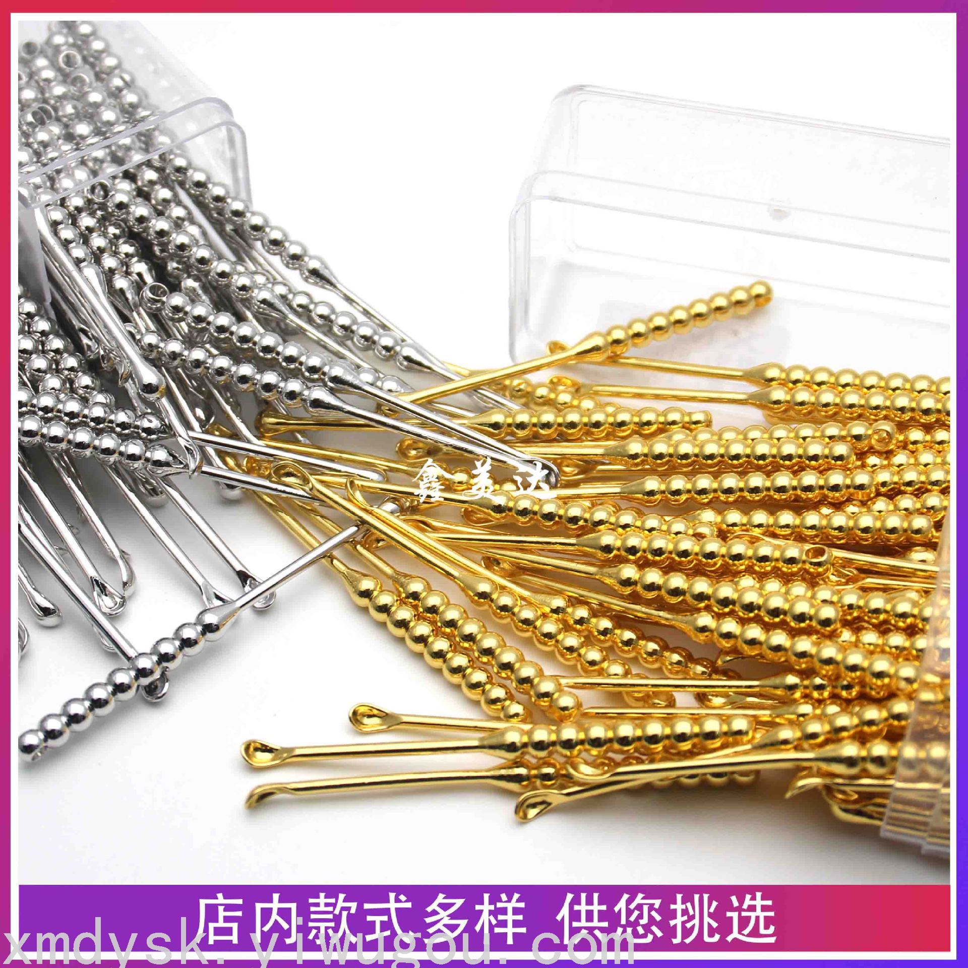 High-end ear scoops, brass ear scoops, new ear scoops, earwax removal tools, ear cleaners Application Scenario