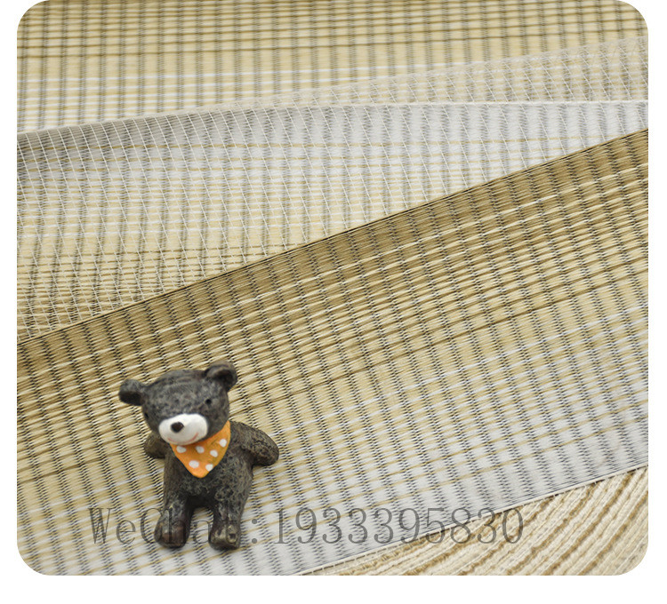 Modern children's toy room living room office imitation hemp gradient soft yarn half shading CURTAIN factory Application Scenario
