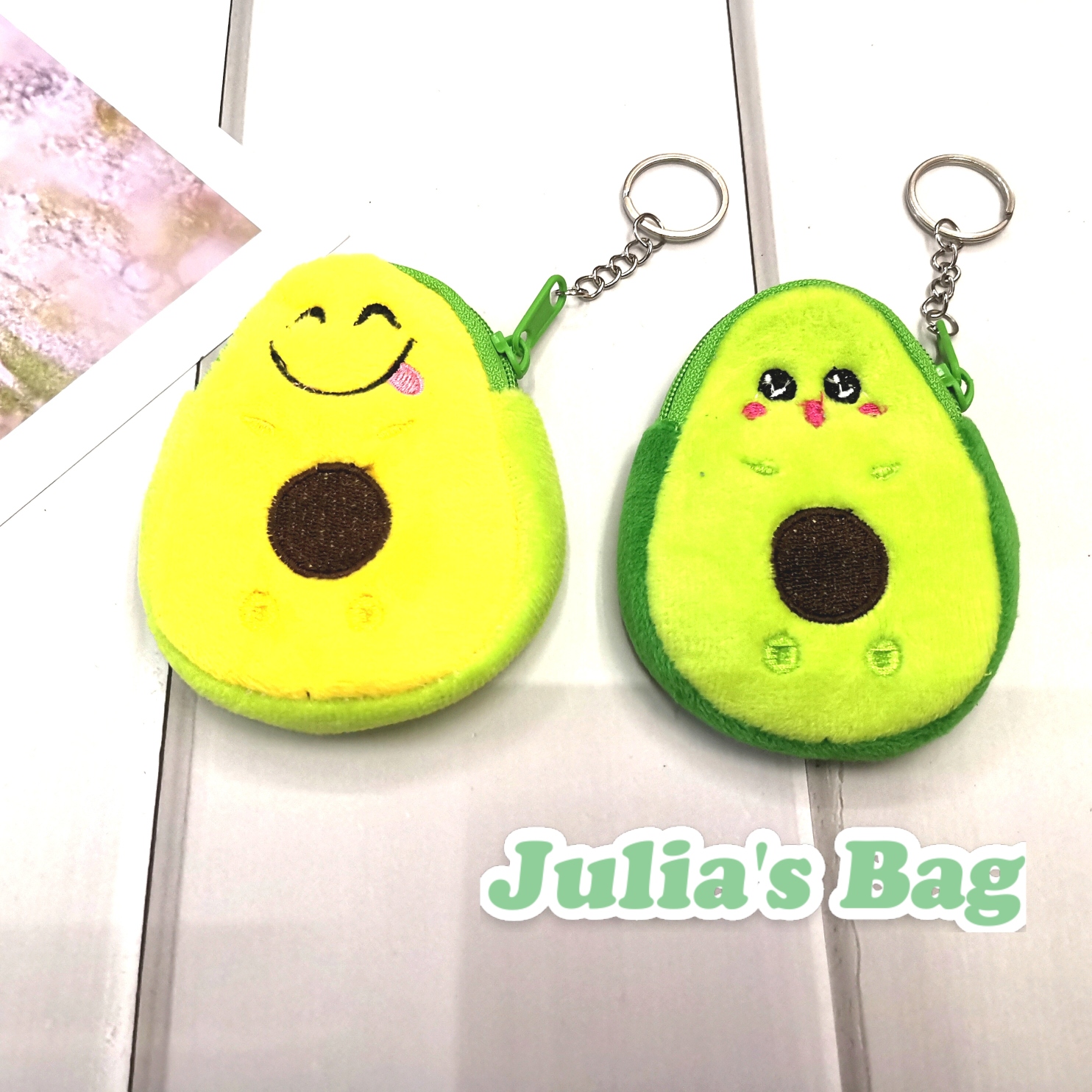 Avocado Coin Purse Is Popular In Foreign Trade Specification drawing