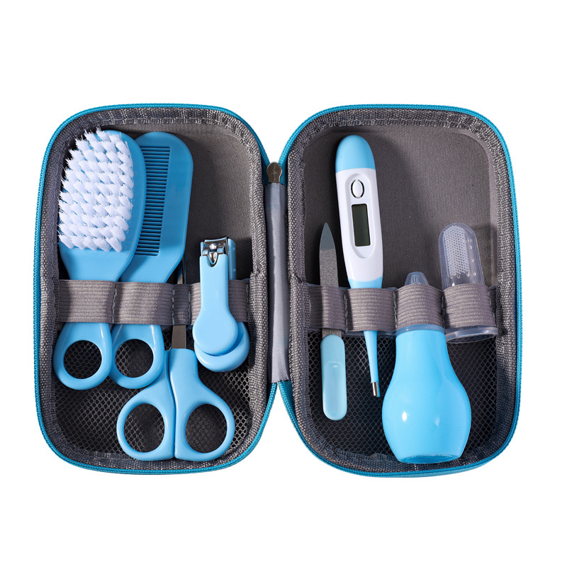 مقص أظافر طفل طفل بالجملة من أجل الأم والطفل، مجموعة من 8 مقطع فرشاة بفرشاة (EVA) Item Picture