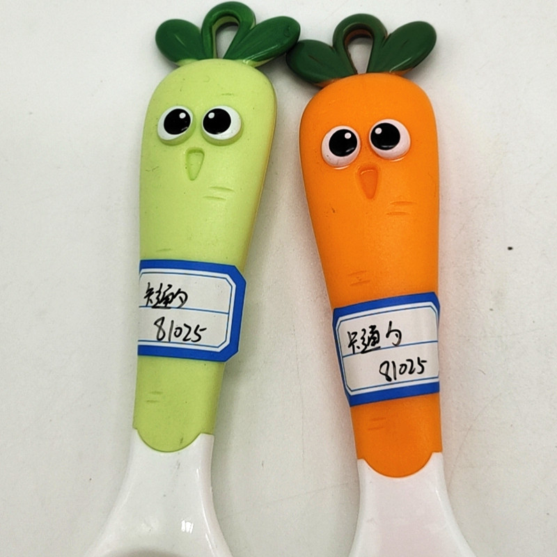 Sunshine Department Store's creative cartoon carrot rice spoon, cooking spoon, rice cooker serving spoon, food-grade serving spoon, can be hung Specification image