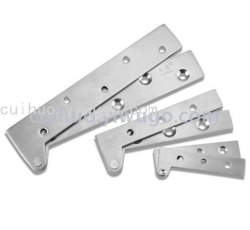 Stainless steel chicken beak hinges, ground core hinges, upper and lower hinges, top and bottom rotating shafts, cabinet hinges Item Picture