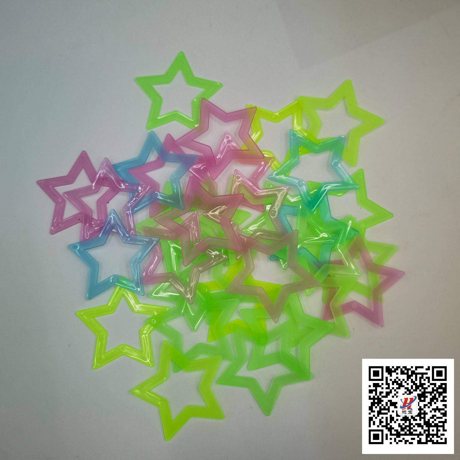 Factory direct hollow star luminous star luminous A wall paste thumbnail