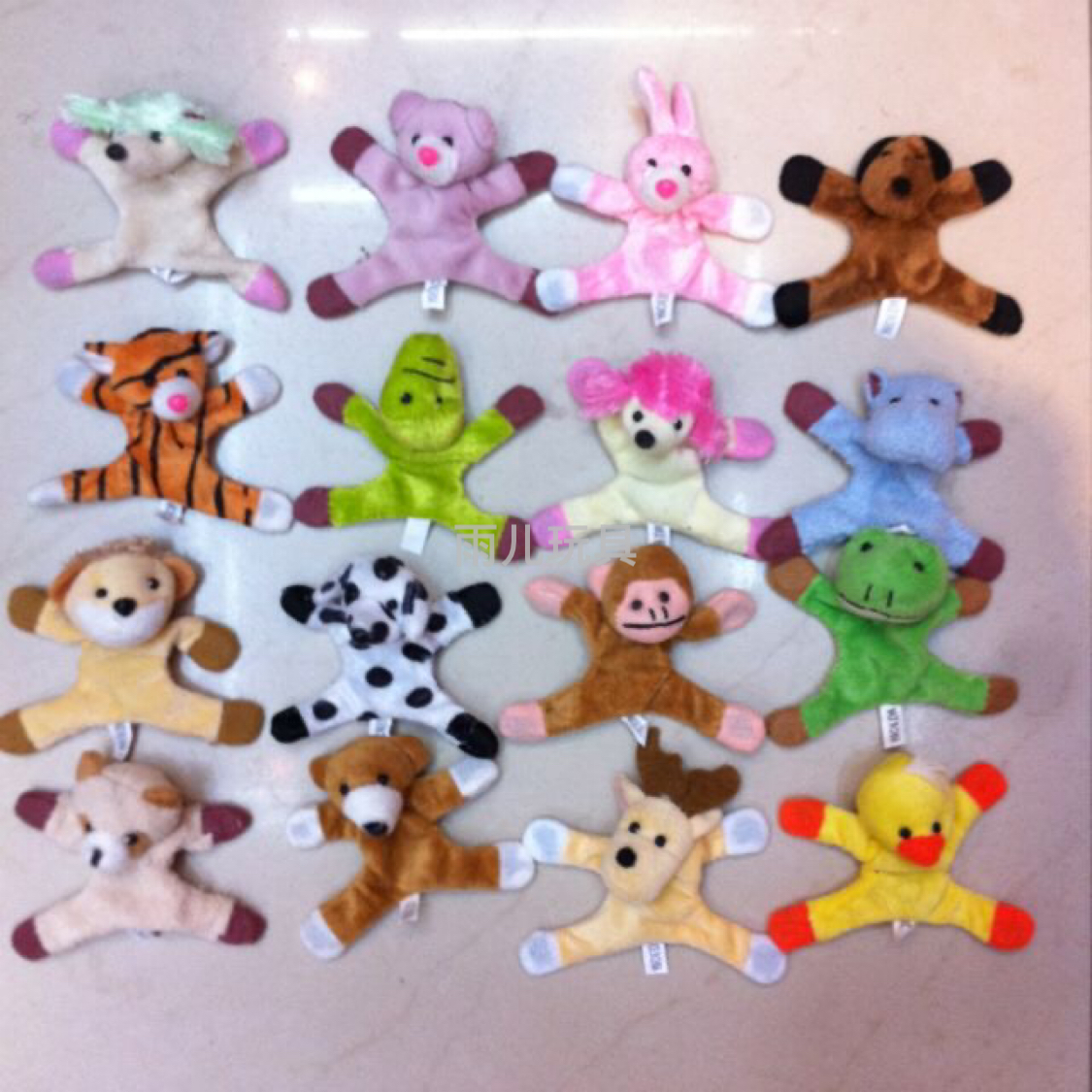 Plush toys, plush fridge magnets, foreign trade fridge magnets, small animal ice stickers, small fridge magnets Item Picture