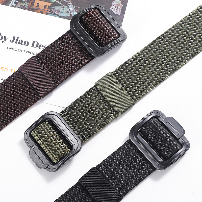 Casual outdoor belt belt Versatile canvas nylon quick-drying men's belt thumbnail