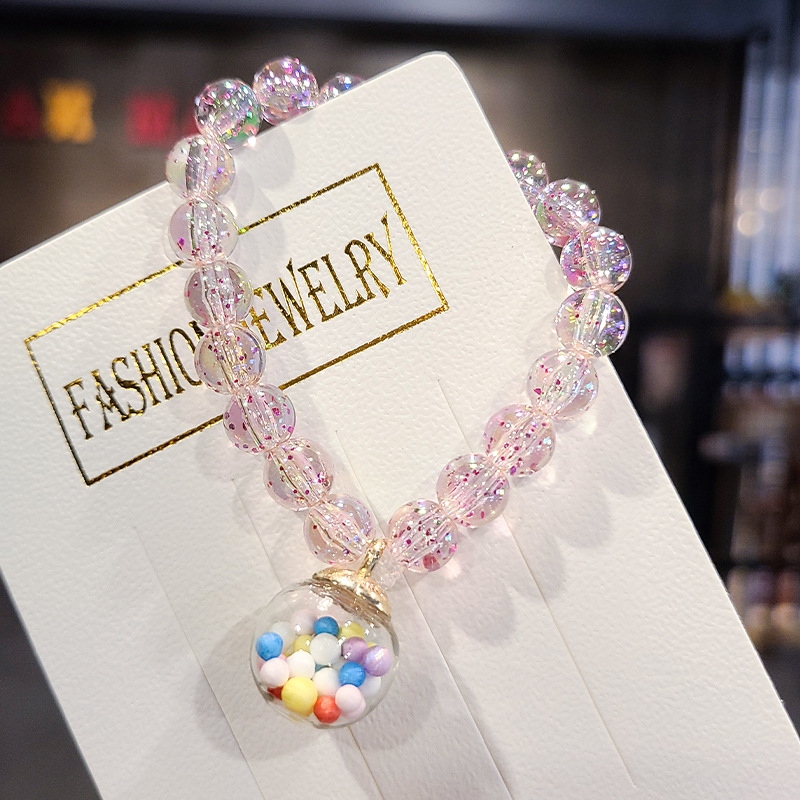 Wholesale of 2022 children's bracelets, princess bracelets, sand balls, baby jewelry, toys, and festival gifts for little girls Application Scenario